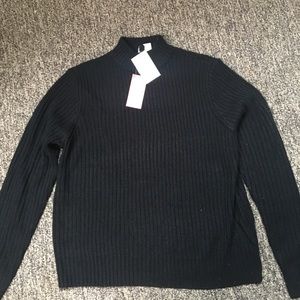 Black Turtle Neck Sweater.